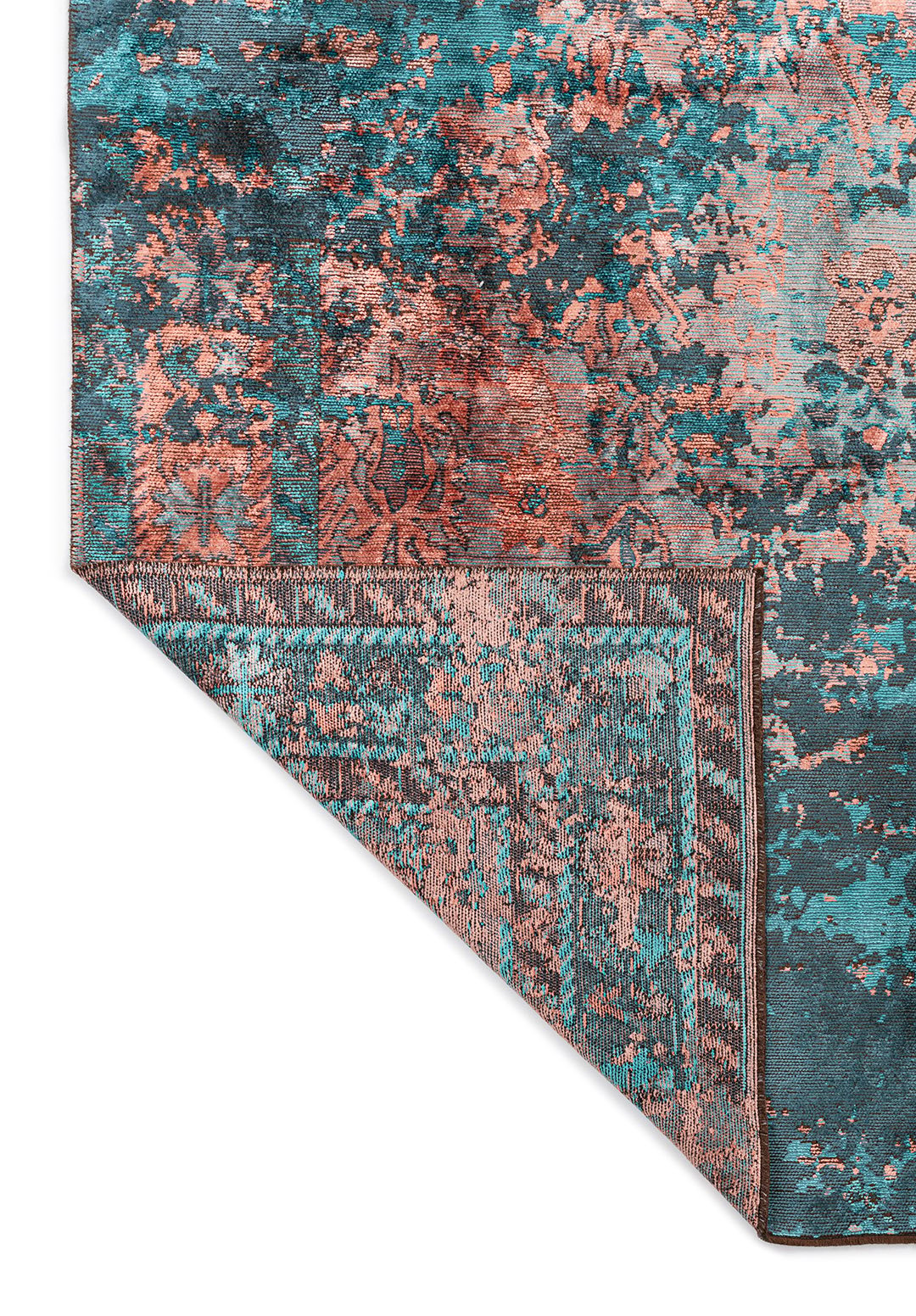 Patina Petrol - Turquoise  Rug