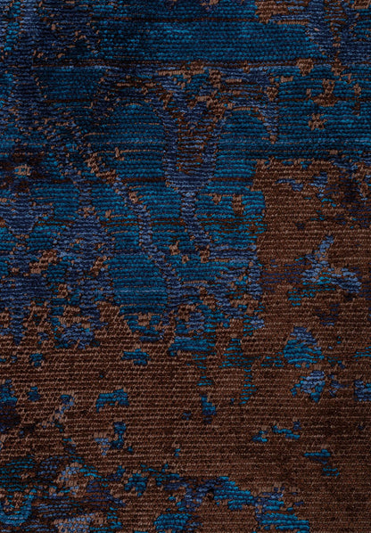 Patina Navy - Dark Brown Rug