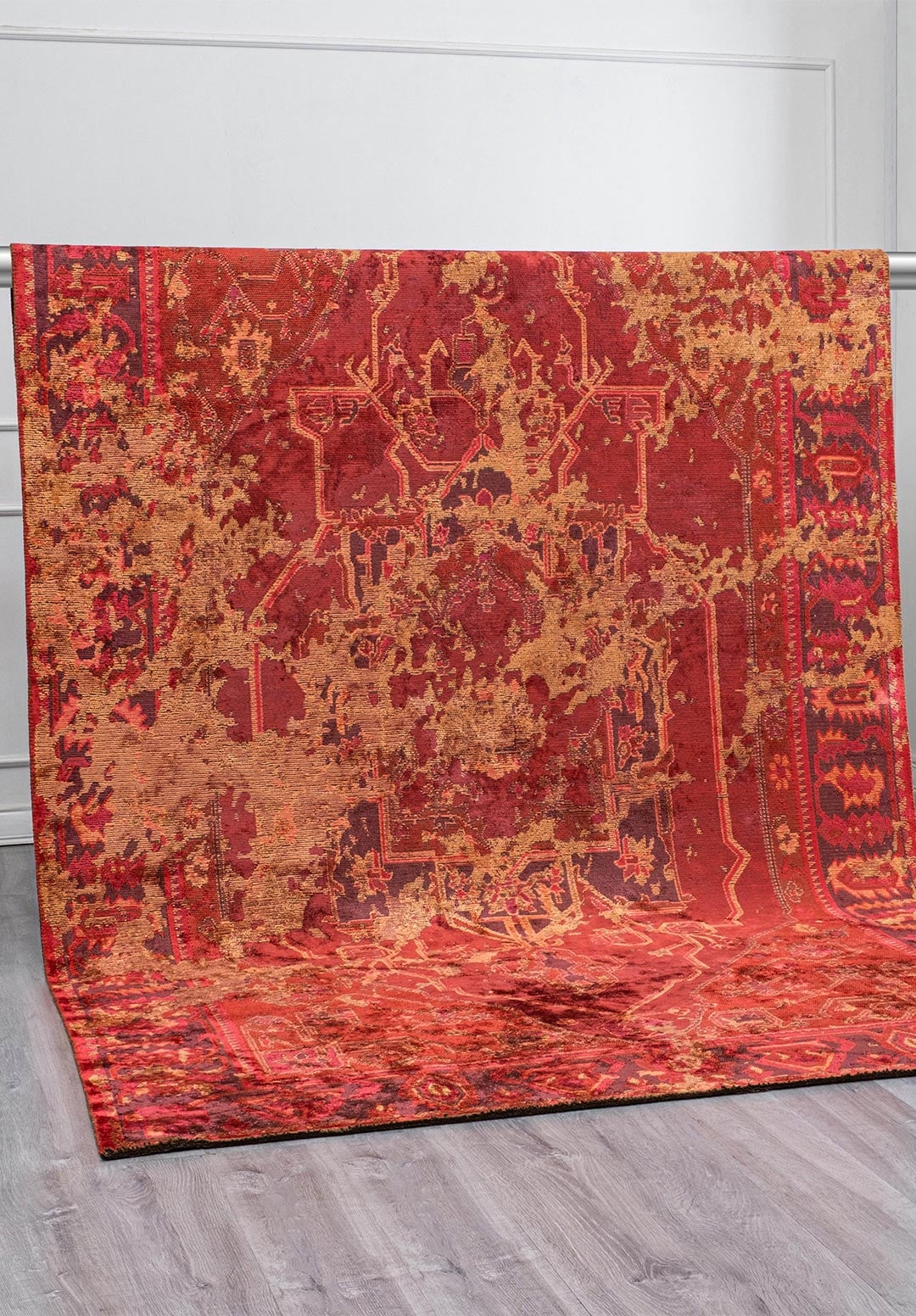Vellora Magenta - Cherry Red Rug