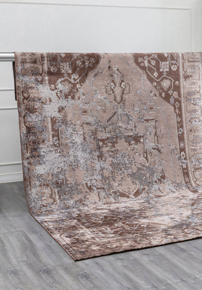 Emperor Nougat - Mink Rug
