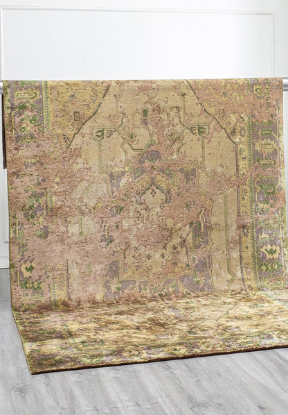 Emperor Mink - Forest Green Rug