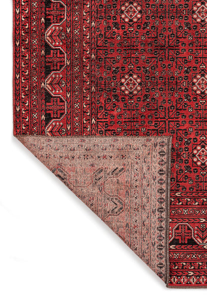 Samarkand Ruby Light Cream Rug
