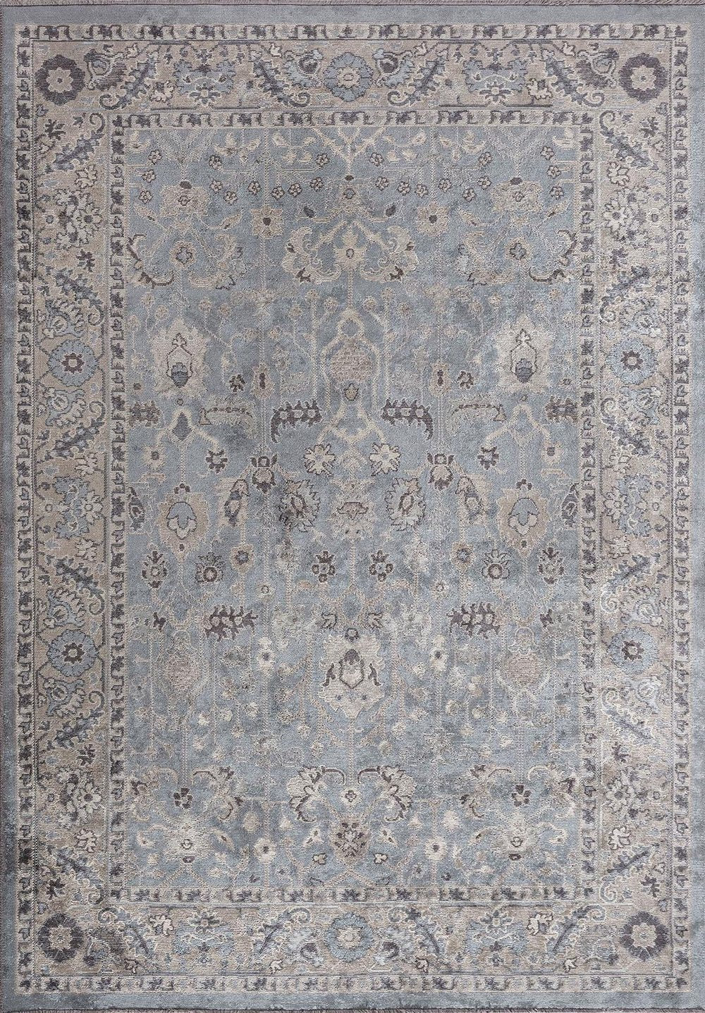 Virelle Blue - Charcoal Rug