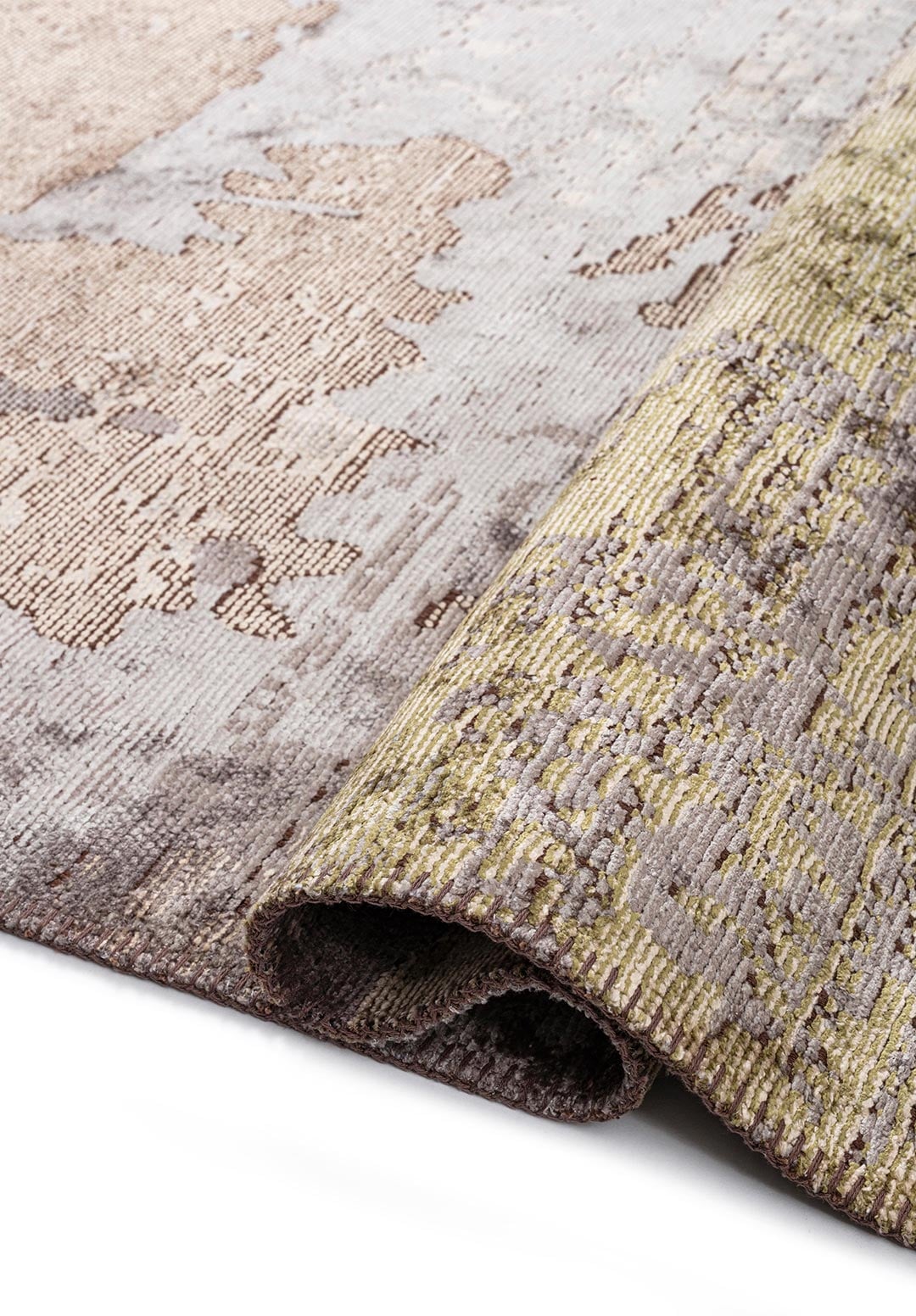 Lush Grey - Cream Rug