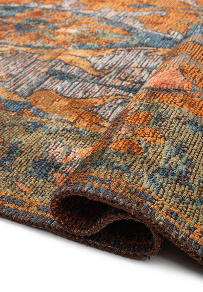 Velorien Teal - Terracotta Rug