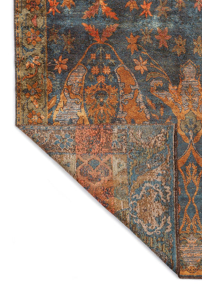 Velorien Teal - Terracotta Rug