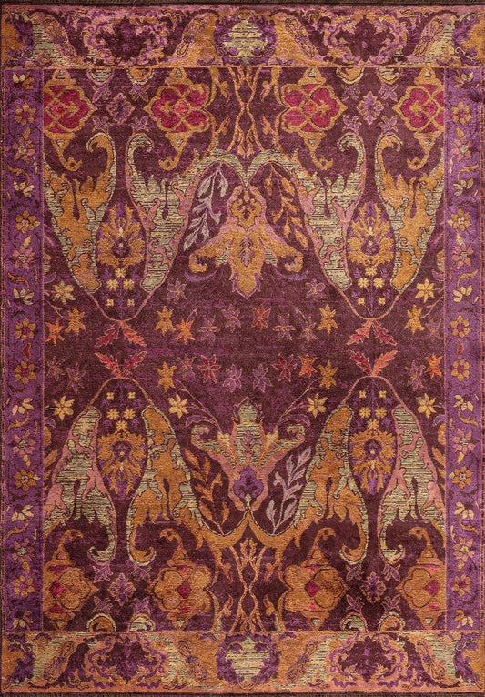 Velorien Plum - Rust Rug