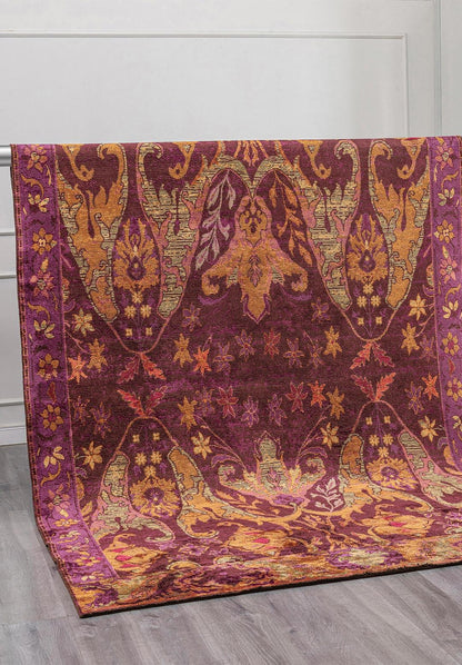 Velorien Plum - Rust Rug