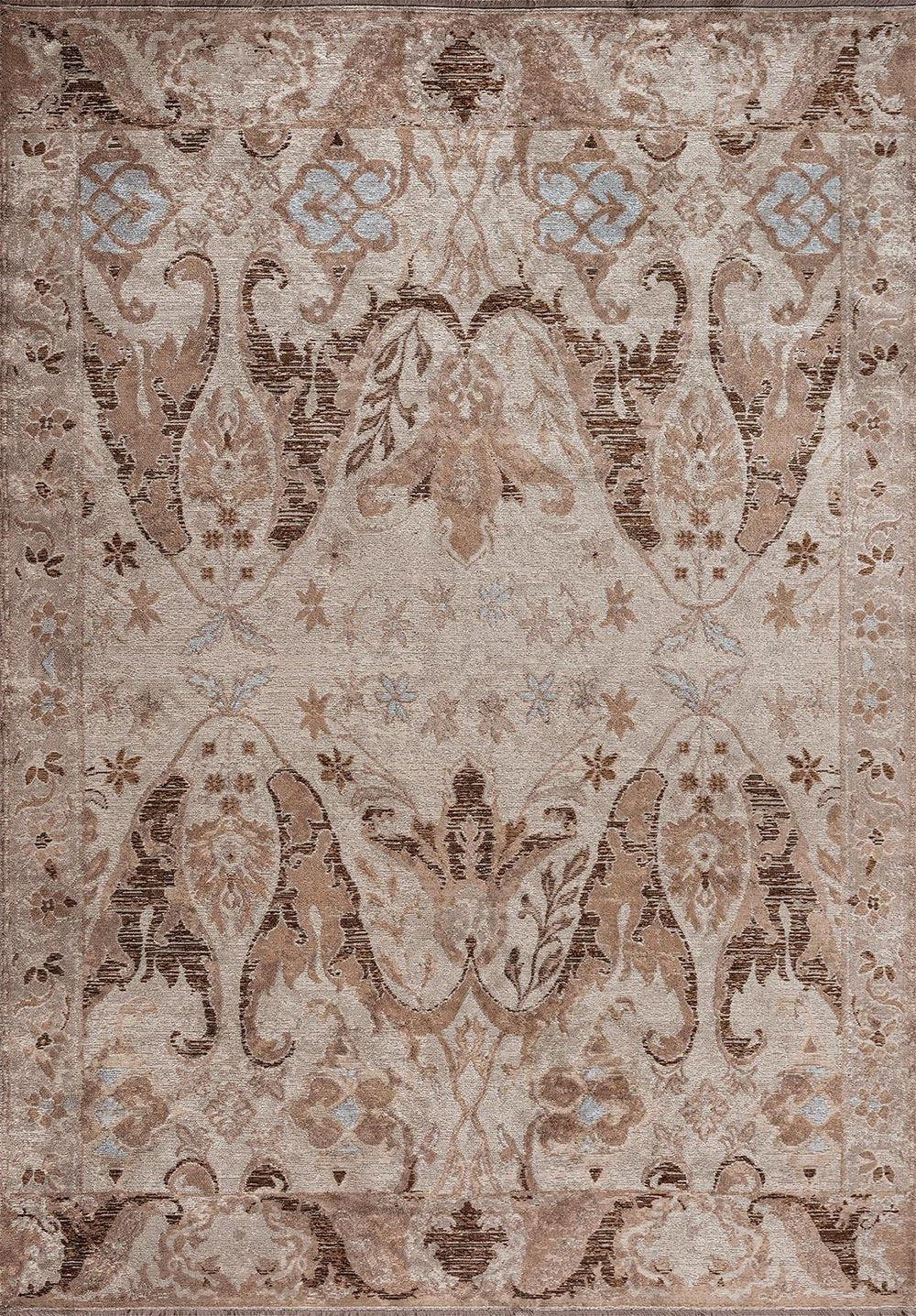 Velorien Mocha - Cream Rug
