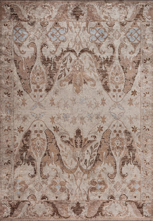 Velorien Mocha - Cream Rug