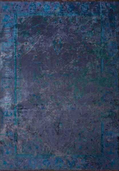 Emperor  Dark Turquoise Rug