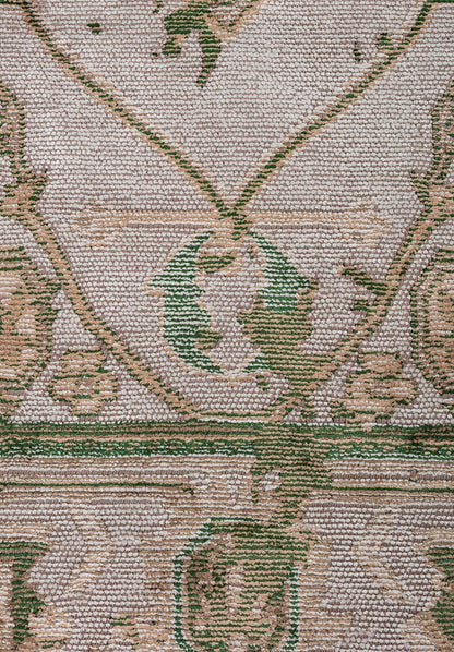 Emperor Dark Beige - Forest Green Rug