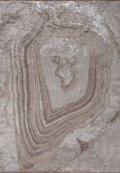 Strata Ecru - Light Grey Rug