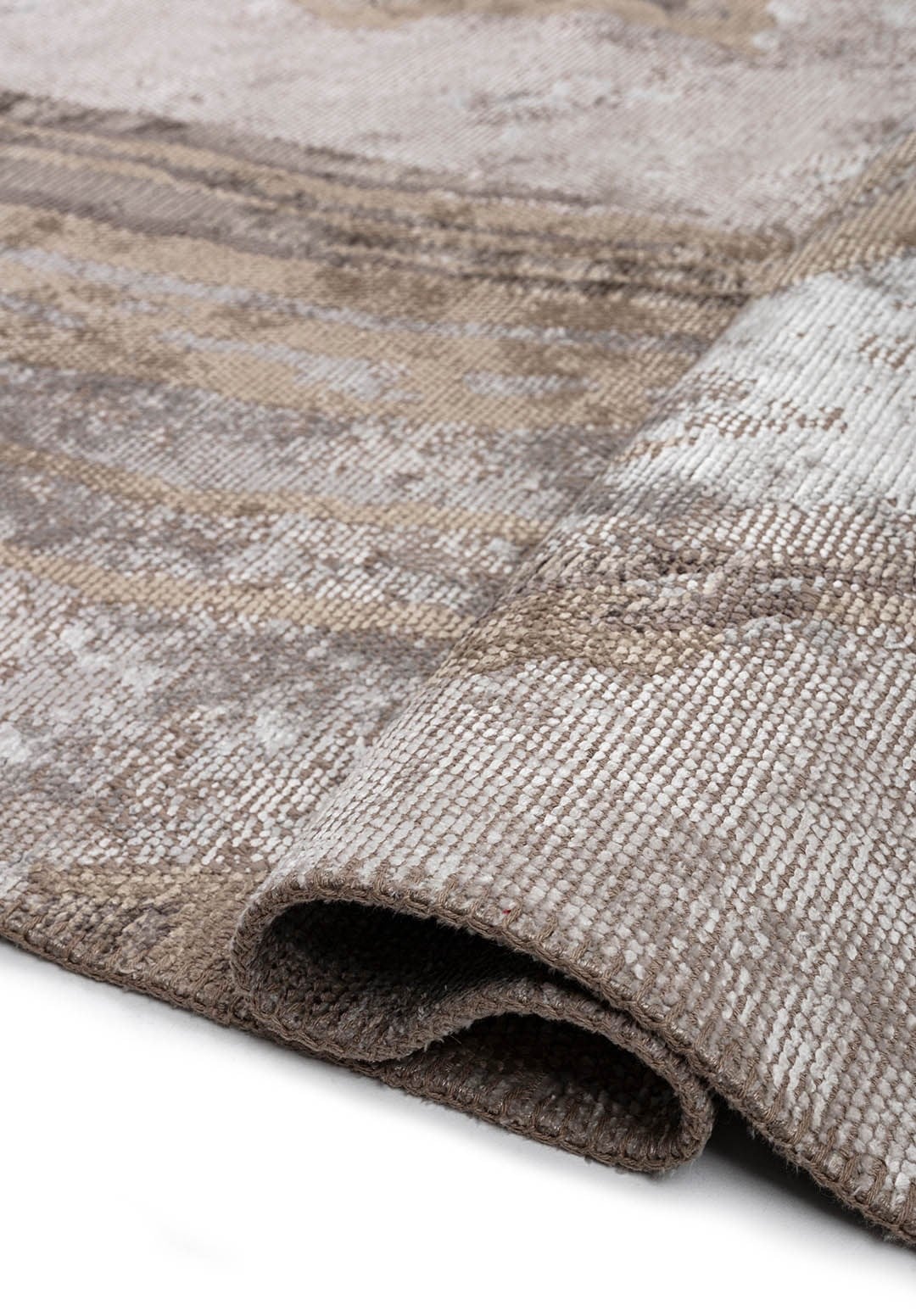 Strata Ecru - Light Grey Rug