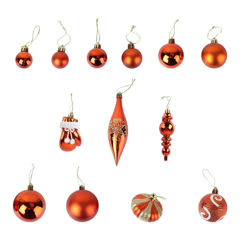 60pcs Christmas Bright Light Ball Set