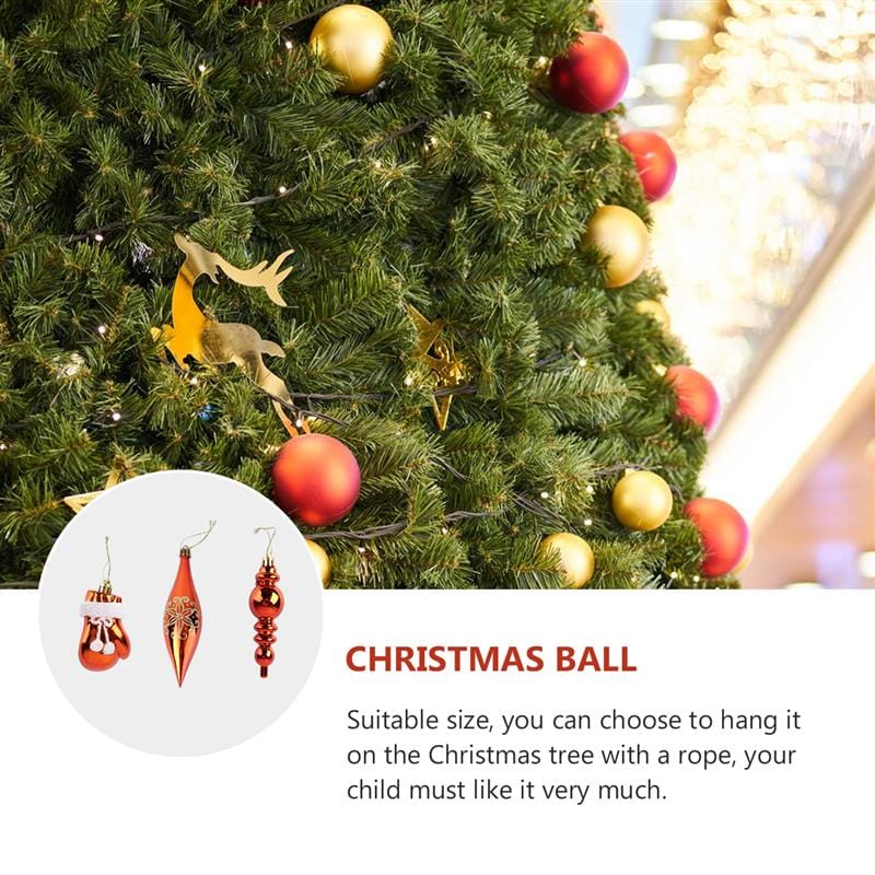 60pcs Christmas Bright Light Ball Set