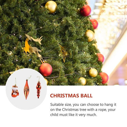 60pcs Christmas Bright Light Ball Set