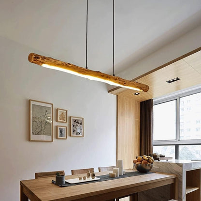 Black Walnut Pendant Light