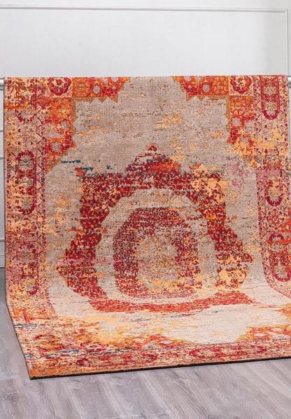 Ardesia Cream - Orange Rug