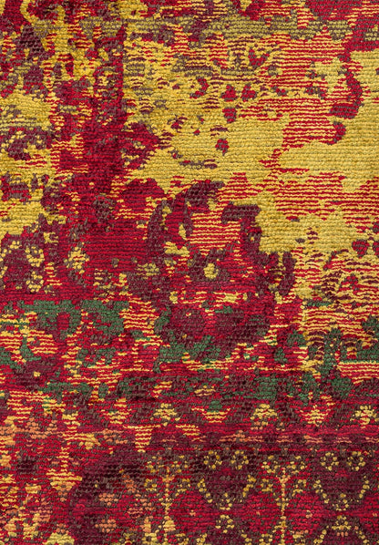 Ardesia Red - Yellow Rug