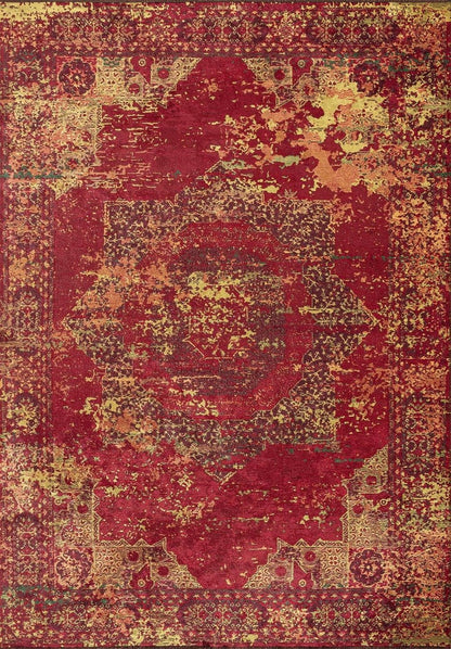 Ardesia Red - Yellow Rug