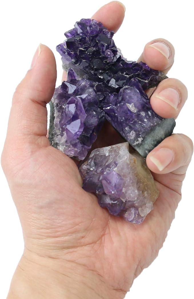 Raw Amethyst Cluster Stones