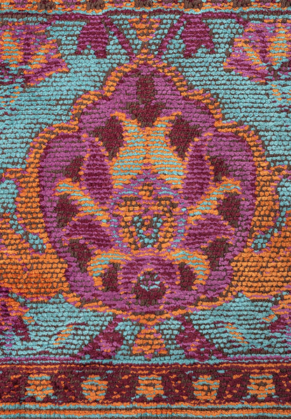 Vellora Cherry - Turquoise Rug