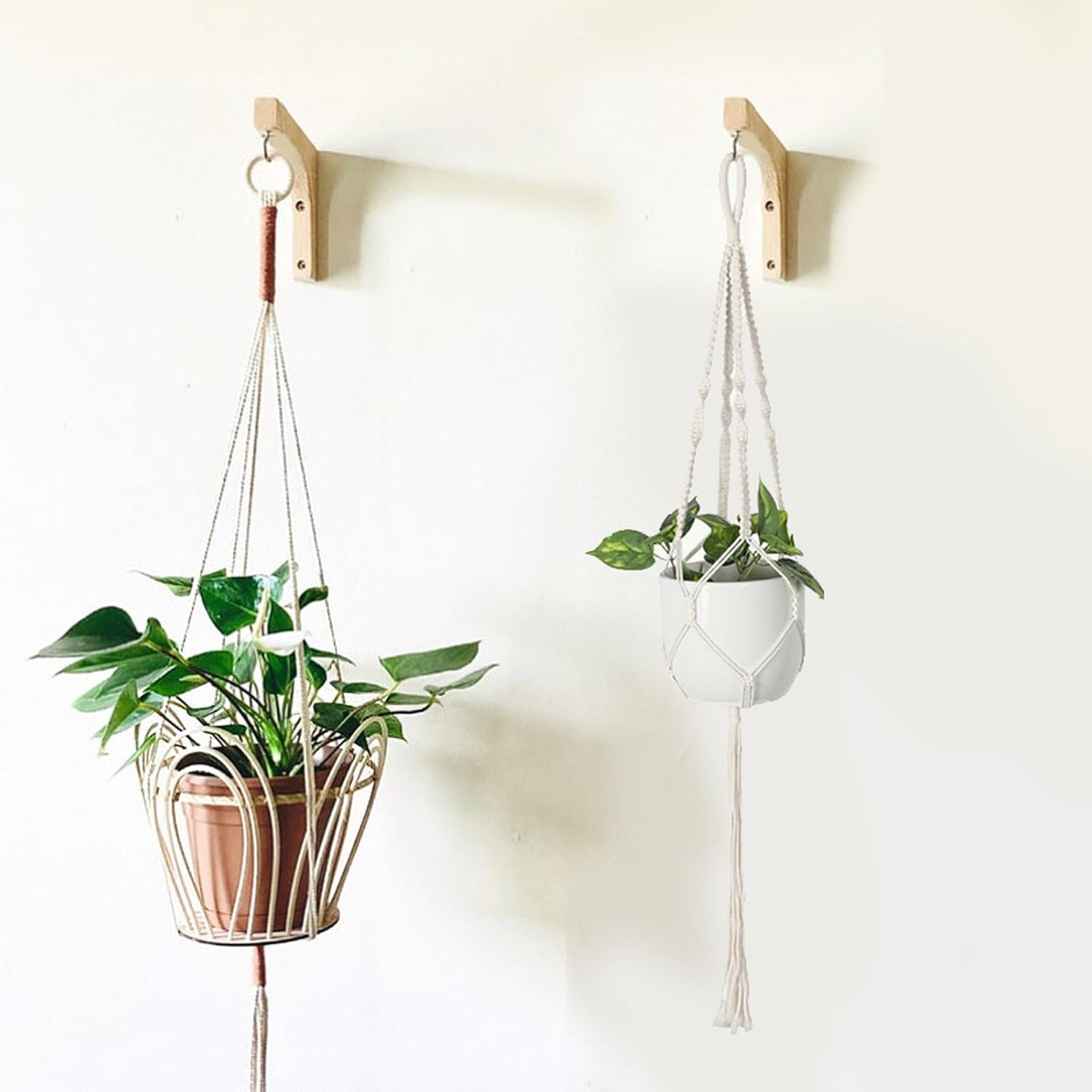 Natural Wood Hanging Bracket