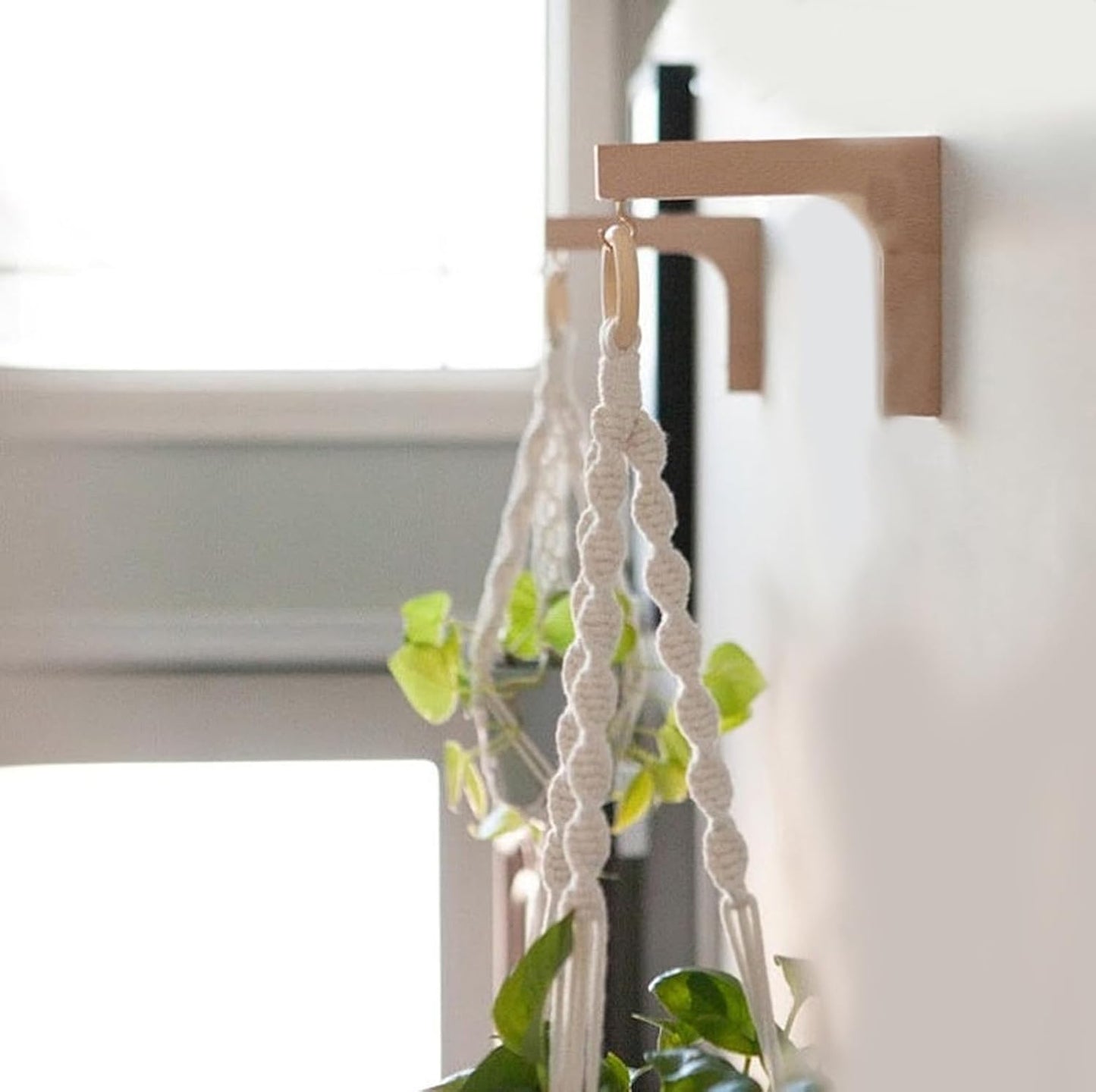 Natural Wood Hanging Bracket