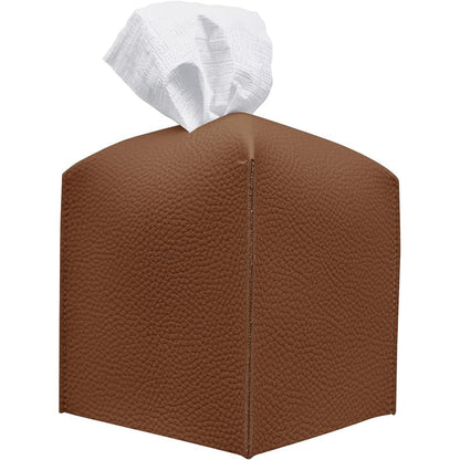 Leather Square Tissue Box