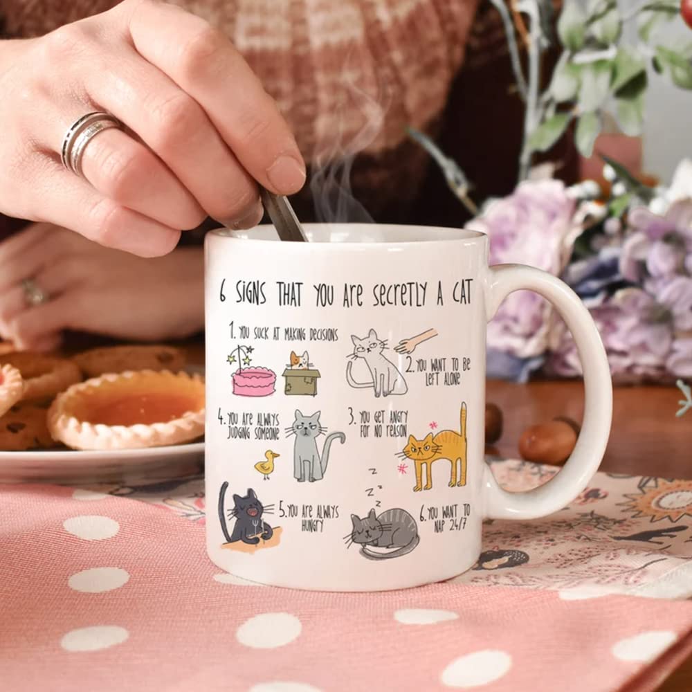 6 Signs That You Are Secretly A Cat Mug