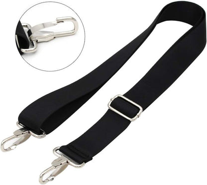 47 Inch Bag Replacement Shoulder Strap | Padded & Adjustable - Perfect for Duffle Bags, Laptop Bags, Briefcases, Camera Bags, Messenger Bags, Diaper Bags & More (Black) Clothing Luggage & Travel Gear Luggage Straps Shoes & Jewelry Travel Accessories