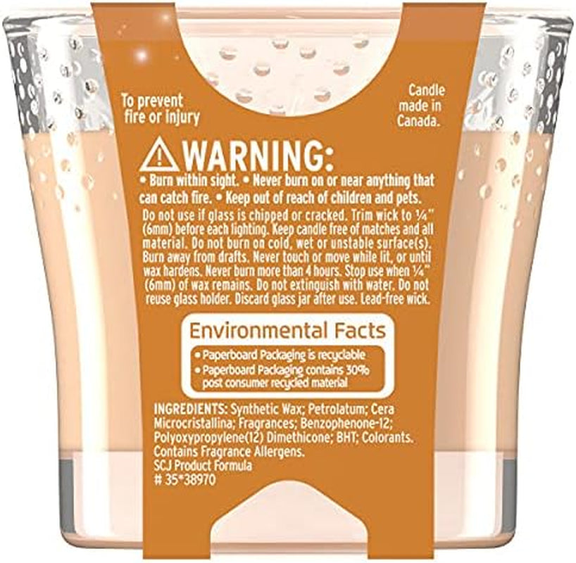 Glade Candle Jar, Air Freshener, Cookie Caramel Rush, 3.4 Oz Candles Candles & Holders Home & Kitchen Home Décor Products Jar Candles