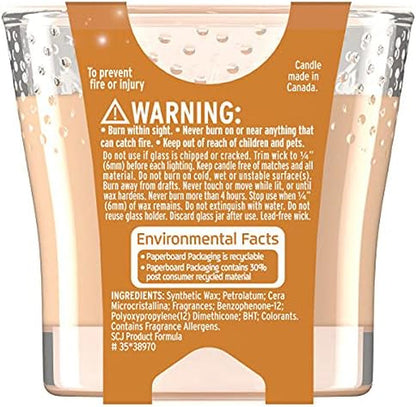 Glade Candle Jar, Air Freshener, Cookie Caramel Rush, 3.4 Oz Candles Candles & Holders Home & Kitchen Home Décor Products Jar Candles