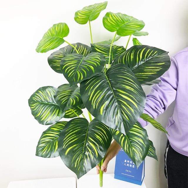 Monstera tropical artificial de 65 cm