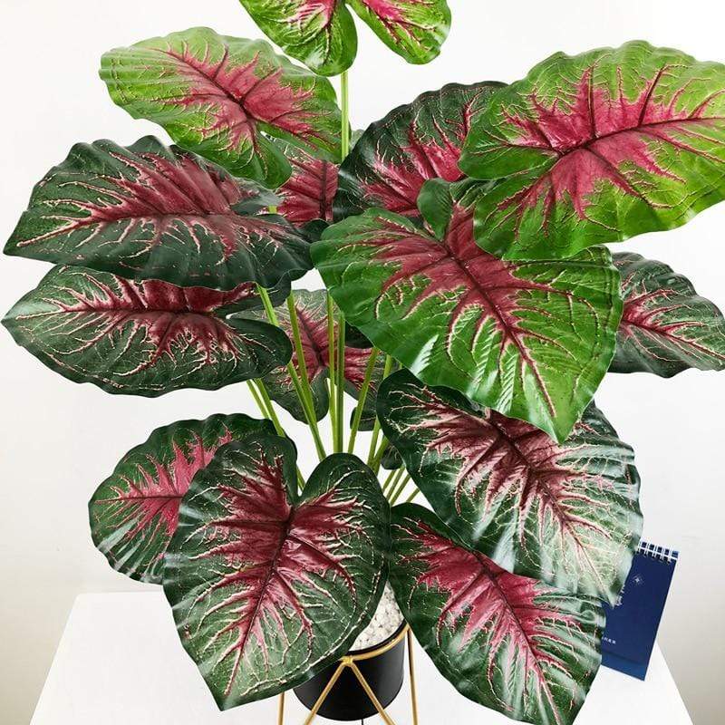 Monstera tropicale artificiale da 65 cm