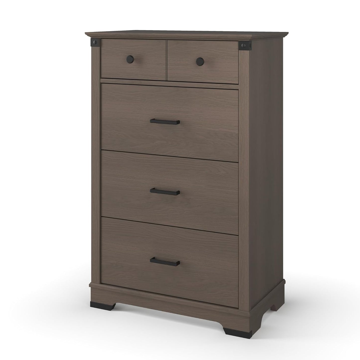 Child Craft Redmond 4 Drawer Chest, Dapper Gray Bedroom Furniture Dressers Furniture Home & Kitchen