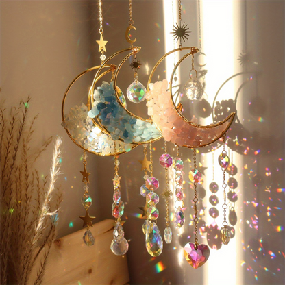 Moon Crystal Suncatcher