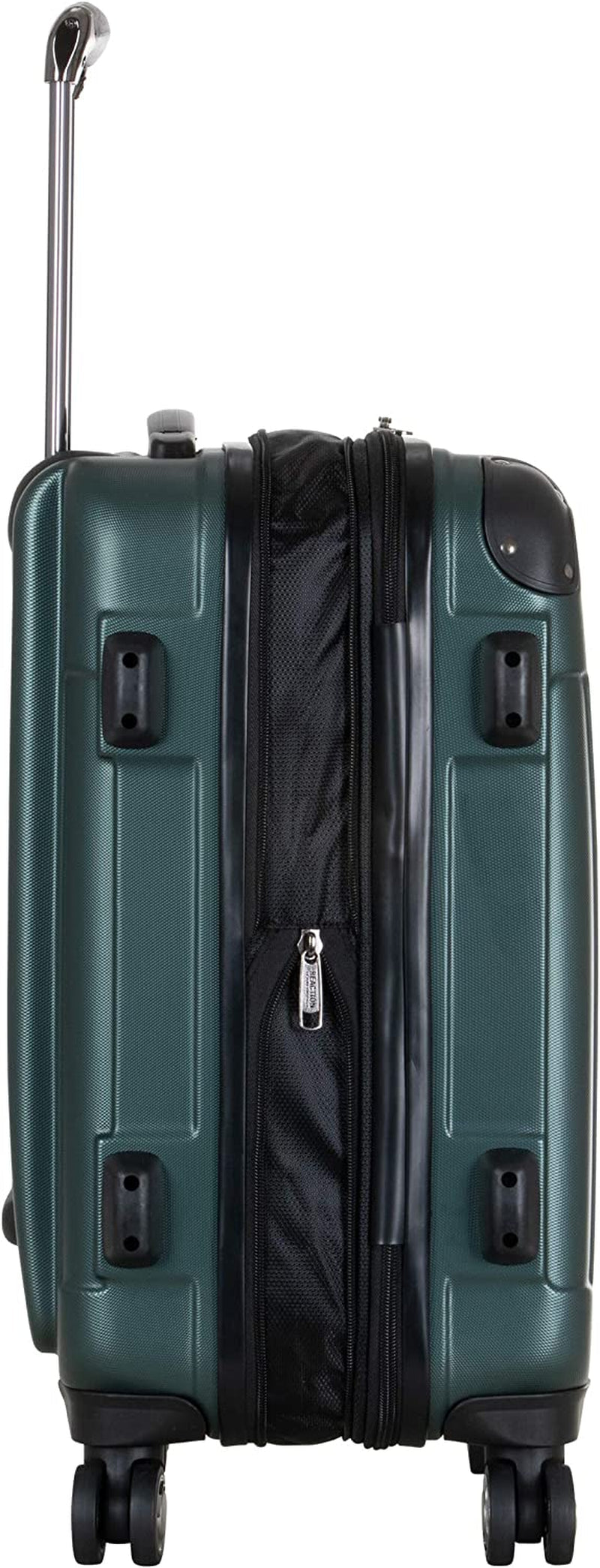 Kenneth Cole REACTION Renegade ABS Expandable 8-Wheel Upright, Eden Green, 3-Piece Set (20"/24"/28") Clothing Luggage Luggage & Bags Luggage & Travel Gear Luggage Sets Shoes & Jewelry Suitcases