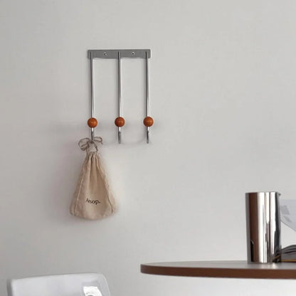 Smooth Color Block Metal Wall Hooks