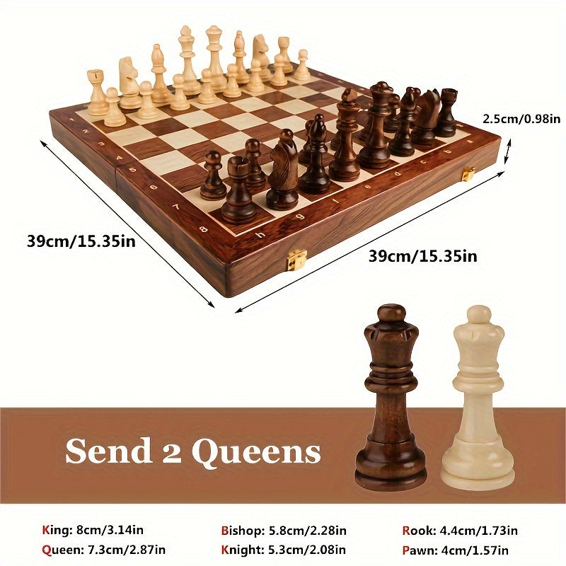 Classic Wooden Chess Set