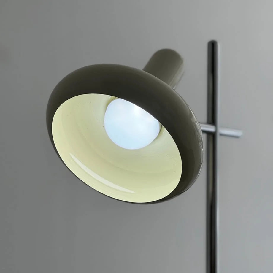 Smooth Sculptural Metal Accent Lamp