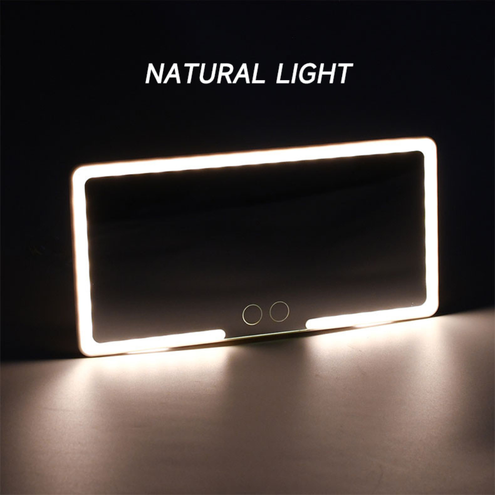 Glow Car Vanity Mirror