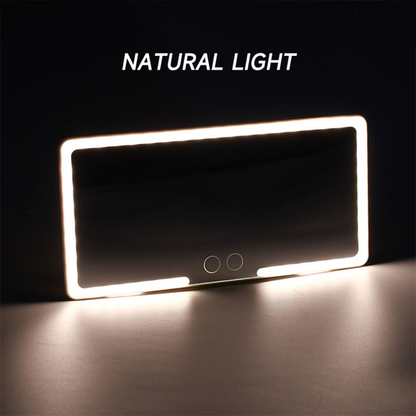 Glow Car Vanity Mirror
