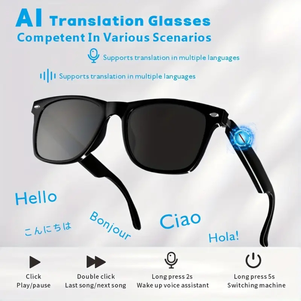LinguaLens™ | Smart Translation Glasses
