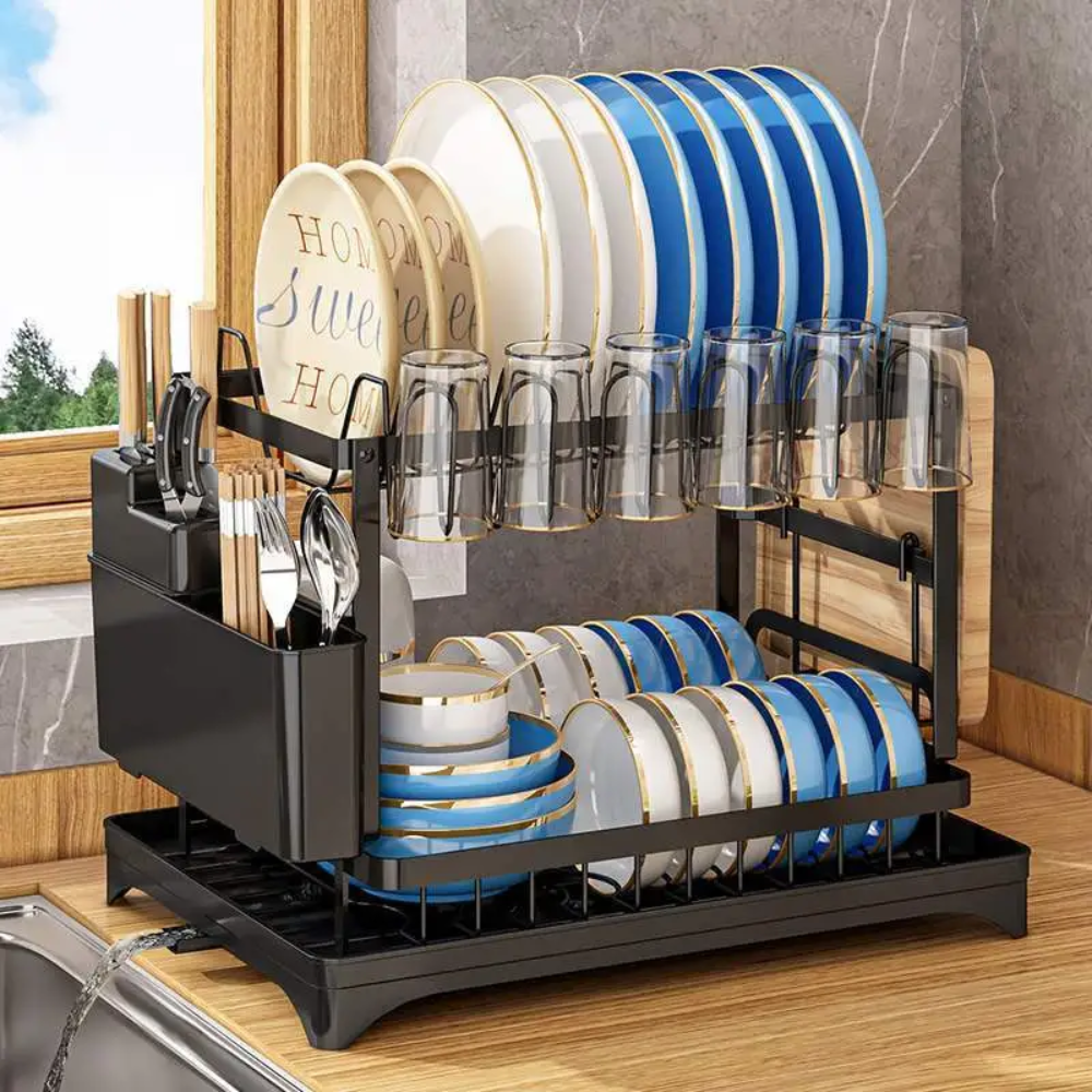 Double Layer Dish Rack