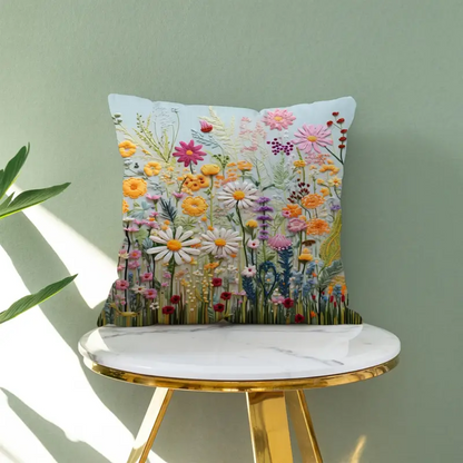 Flower Fields Cushion Cover (BLACKLIST)