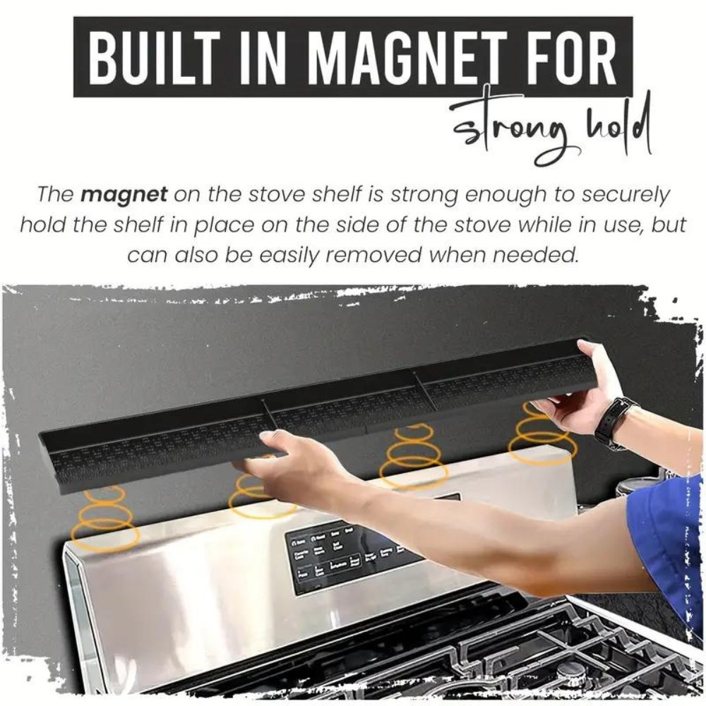 Oven Top Magnetic Shelf