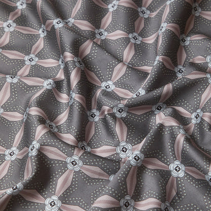 Roselle Lattice Printed Luxury Egyptian Cotton Bedding Set
