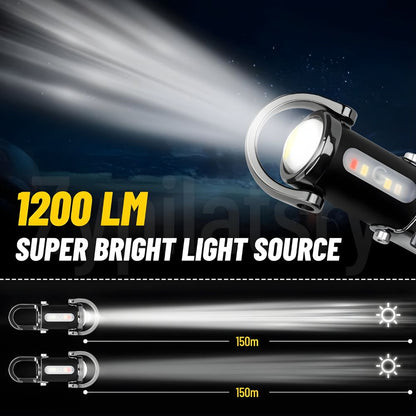 KeyBeam™ | Tiny Flashlight Keychain
